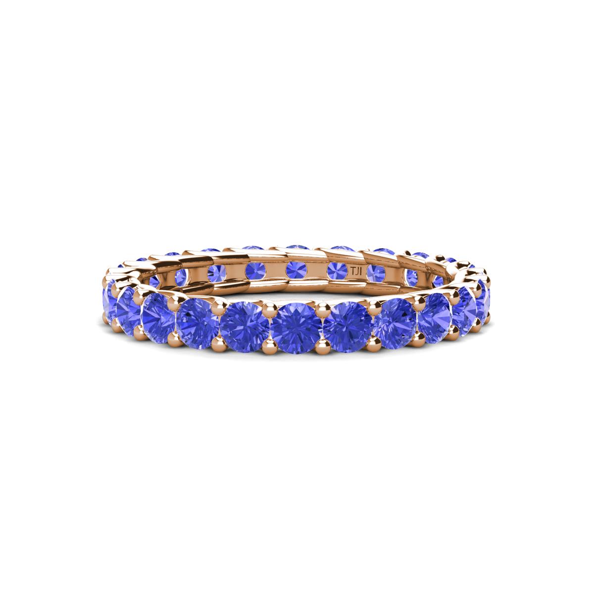 Laida 3.00 mm Tanzanite Eternity Band 