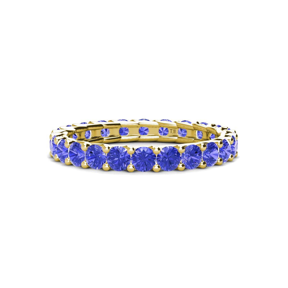 Laida 3.00 mm Tanzanite Eternity Band 