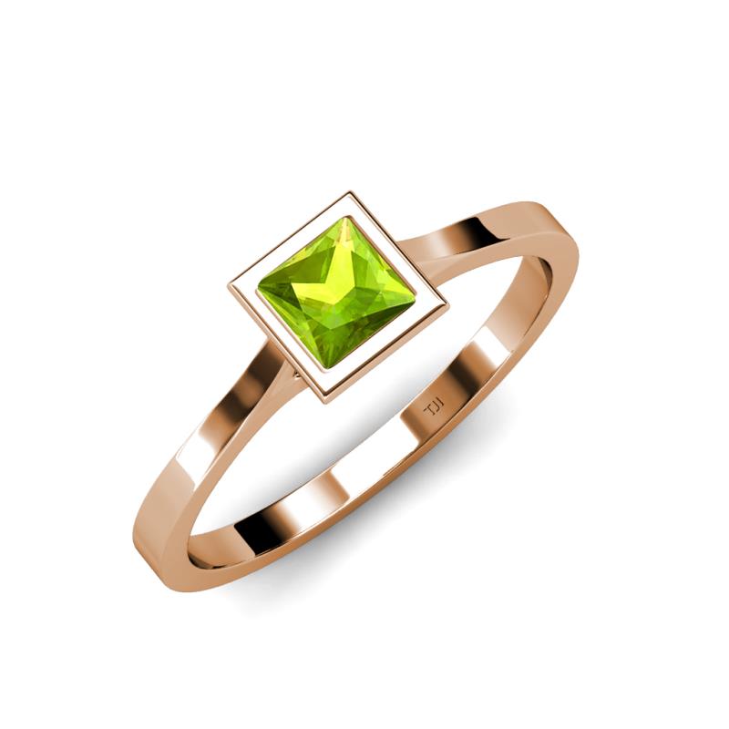 Elcie 1.25 ct Peridot Solitaire Ring  