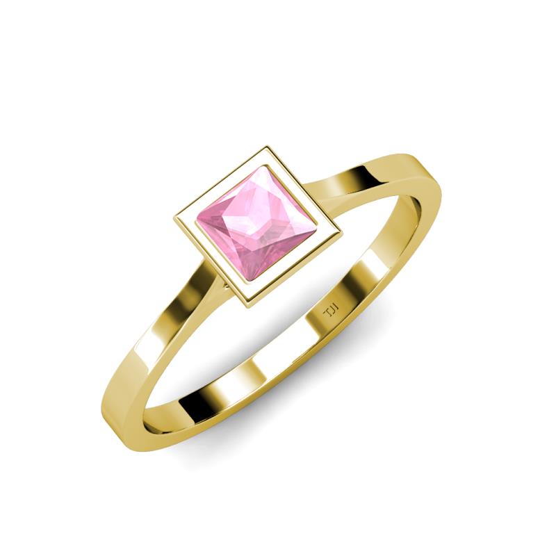Elcie 0.90 ct Pink Tourmaline Solitaire Ring  