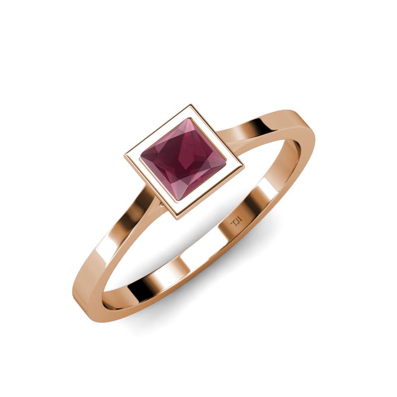 Elcie 1.25 ct Rhodolite Garnet Solitaire Ring  