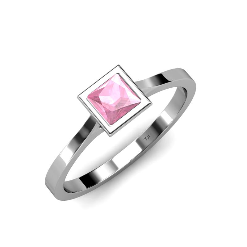 Elcie 0.90 ct Pink Tourmaline Solitaire Ring  