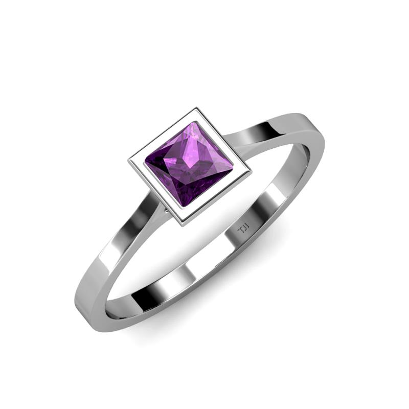 Elcie 1.00 ct Amethyst Solitaire Ring  