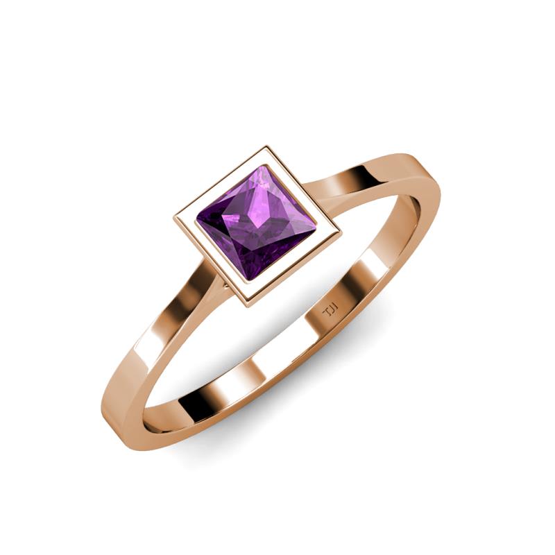 Elcie 1.00 ct Amethyst Solitaire Ring  