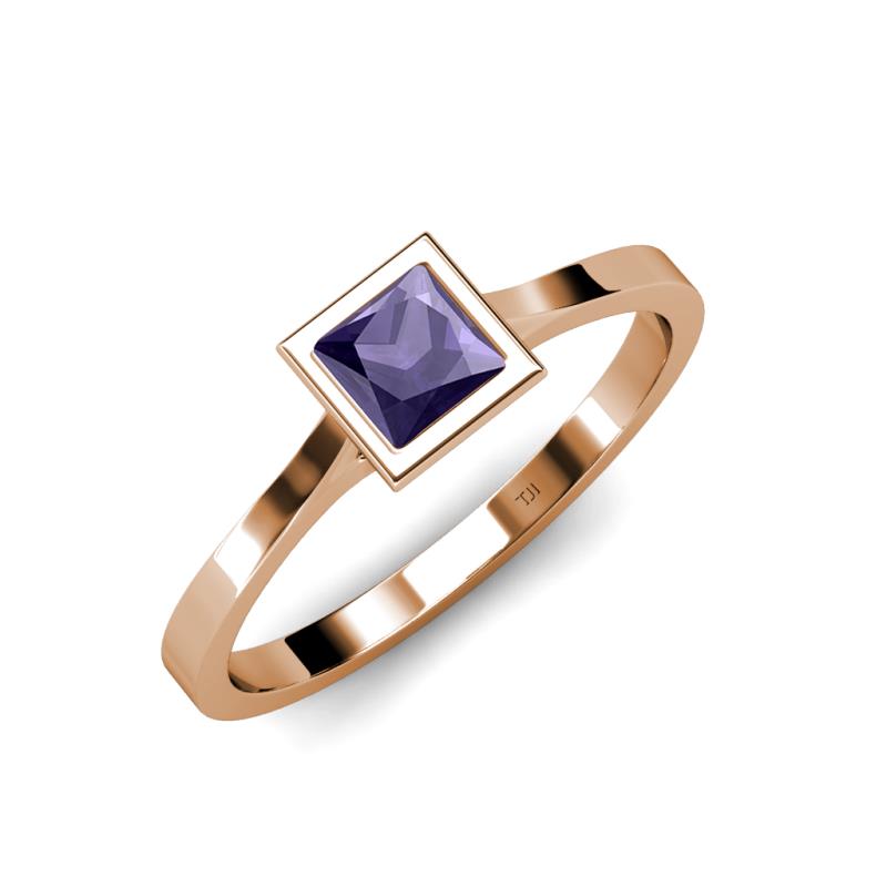 Elcie 0.85 ct Iolite Solitaire Ring  