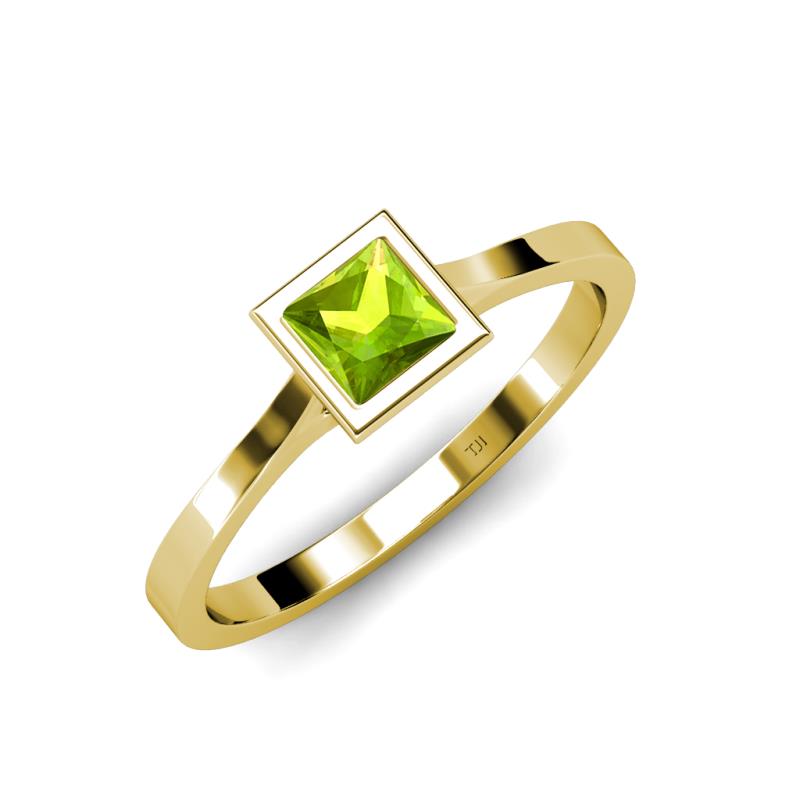 Elcie 1.25 ct Peridot Solitaire Ring  