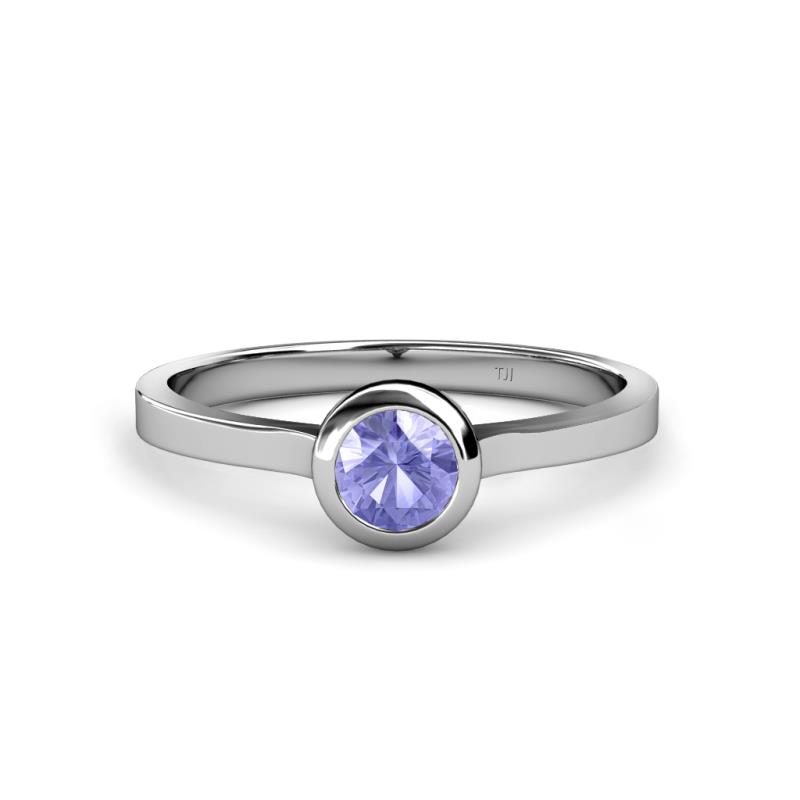 Natare 0.47 ct Tanzanite Round (5.00 mm) Solitaire Engagement Ring  