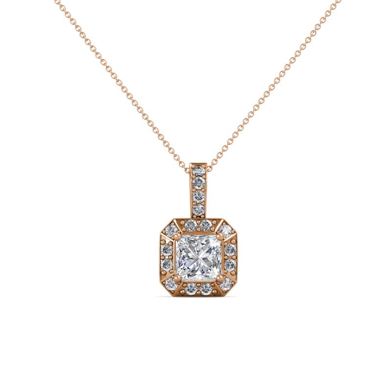 Kiani Diamond Halo Pendant 