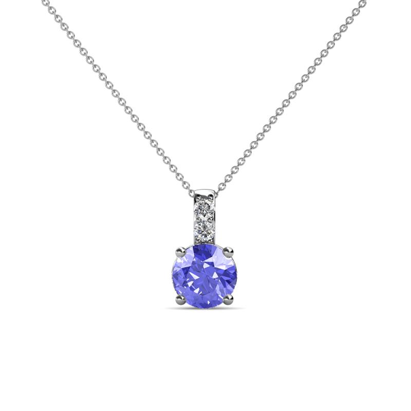 Celyn Tanzanite and Diamond Pendant 