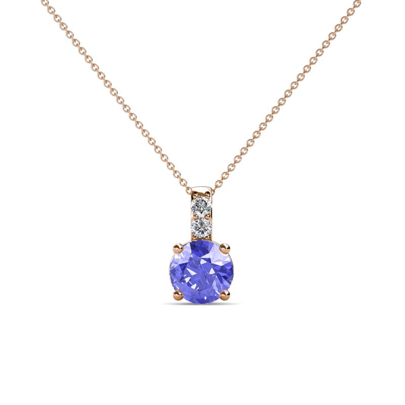 Celyn Tanzanite and Diamond Pendant 