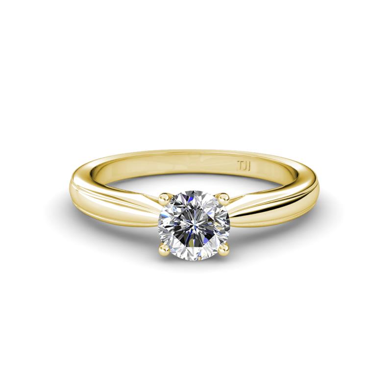Adsila Diamond Solitaire Engagement Ring 