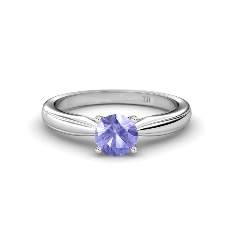 Adsila Tanzanite Solitaire Engagement Ring 