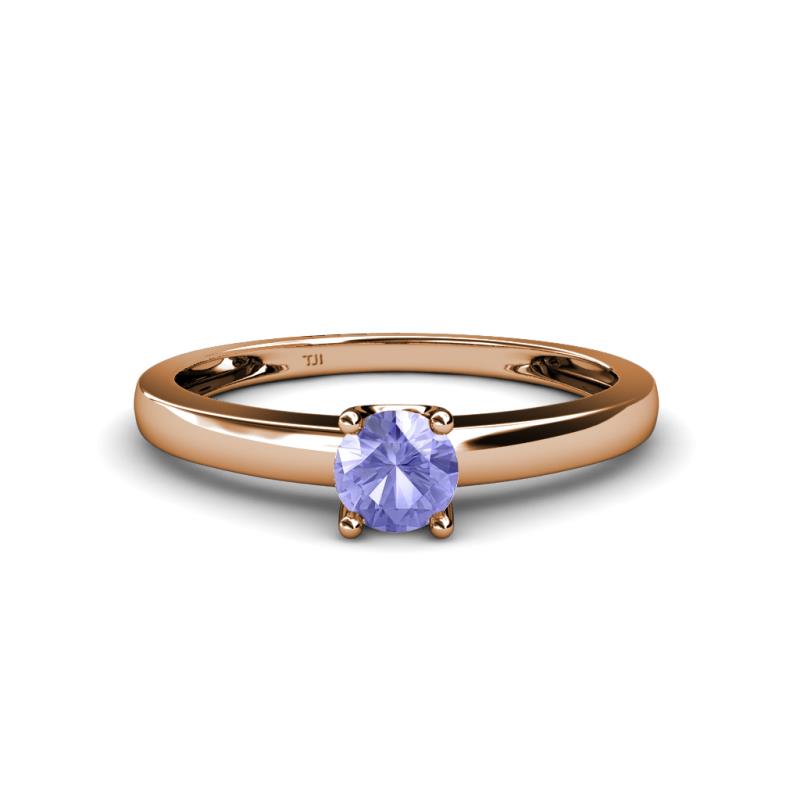 Ilone Tanzanite Solitaire Engagement Ring 