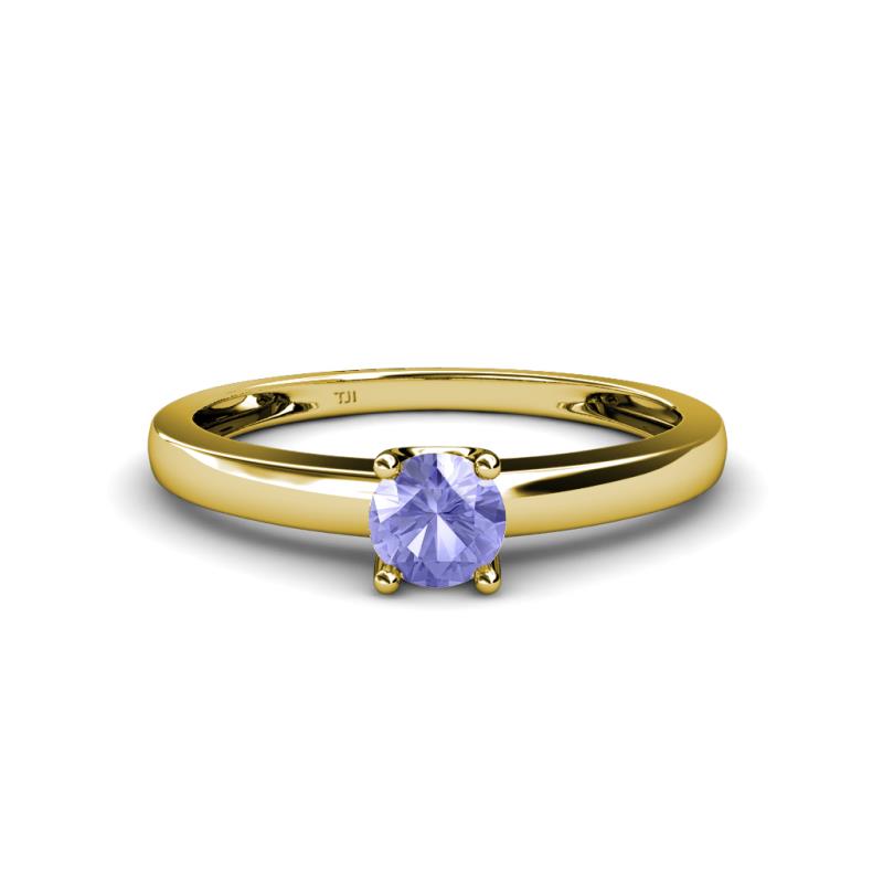 Ilone Tanzanite Solitaire Engagement Ring 
