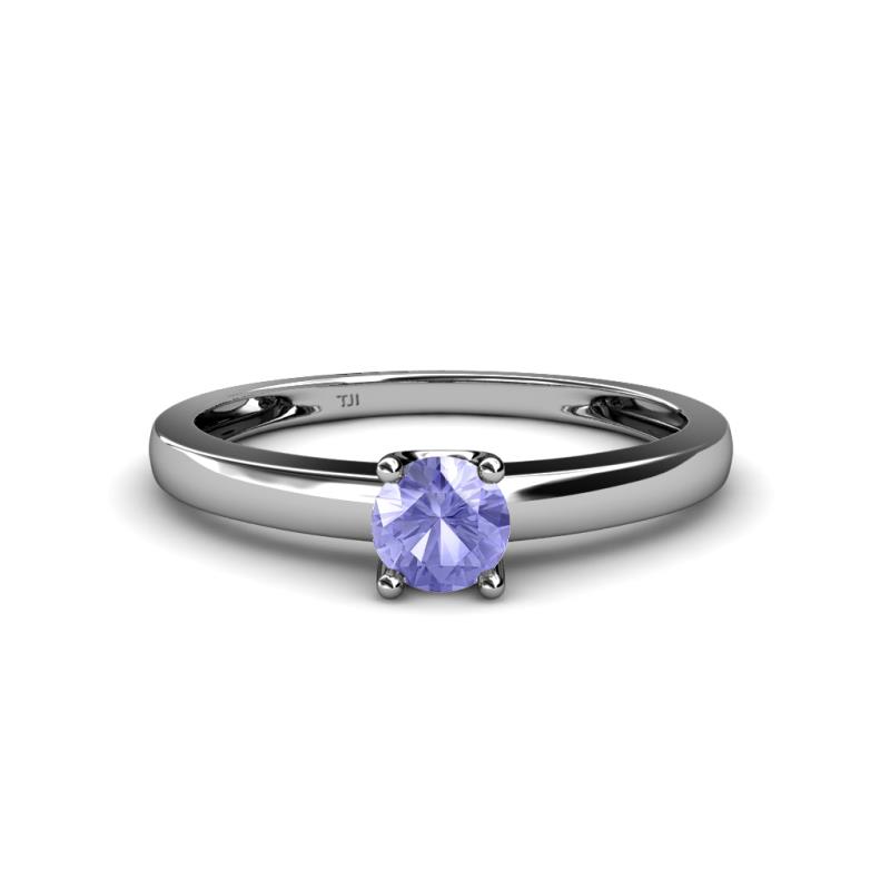 Ilone Tanzanite Solitaire Engagement Ring 