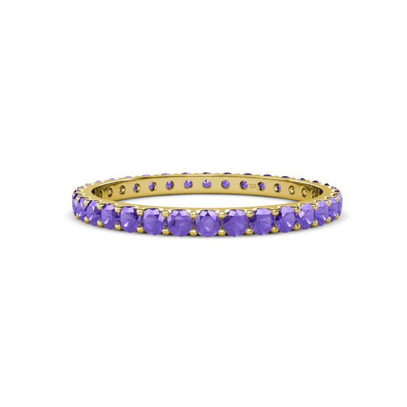 Audrey 2.00 mm Iolite U Prong Eternity Band 