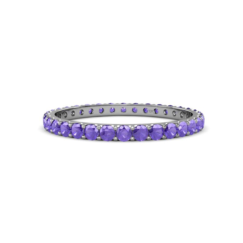Audrey 2.00 mm Iolite U Prong Eternity Band 