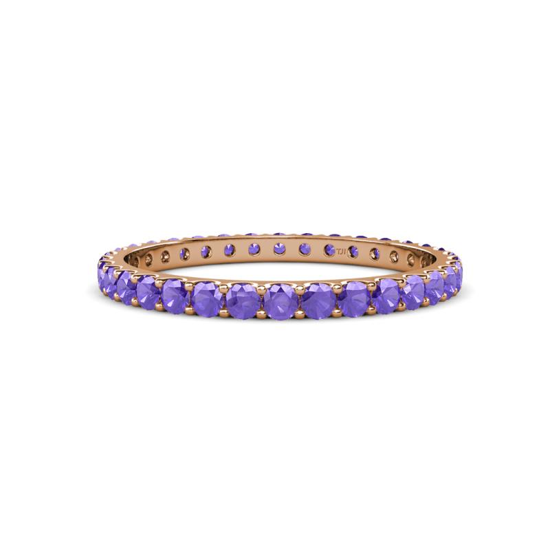 Audrey 2.00 mm Iolite U Prong Eternity Band 