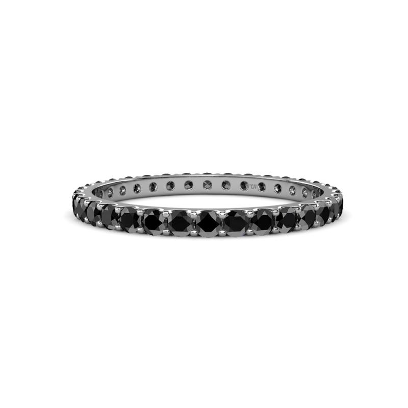 Audrey 2.00 mm Black Diamond U Prong Eternity Band 