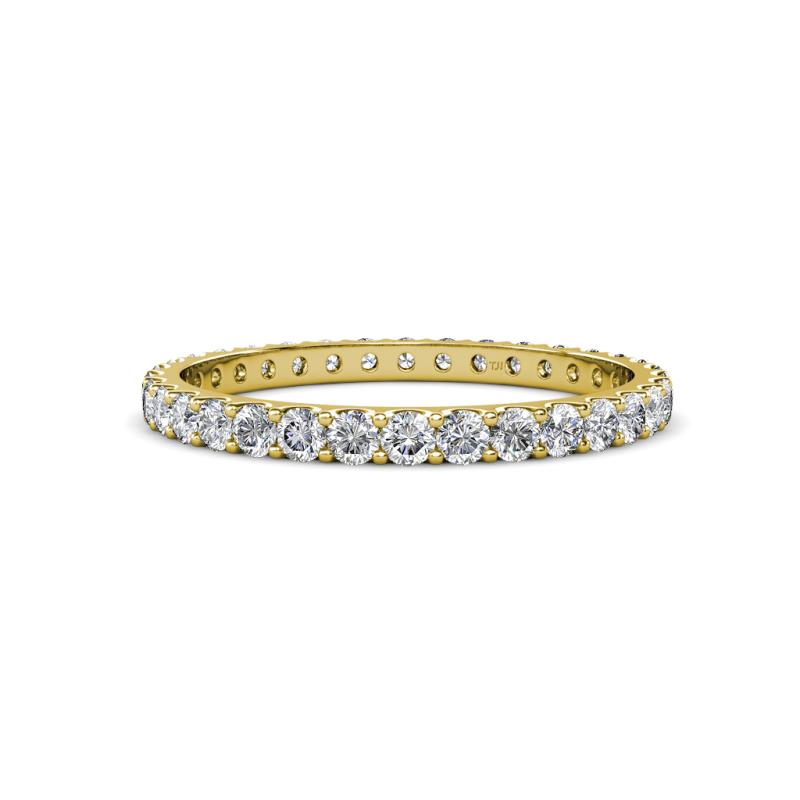 Audrey 2.40 mm Diamond U Prong Eternity Band 