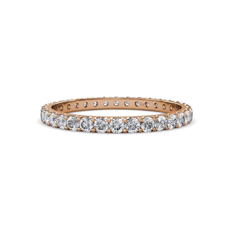 Audrey 2.40 mm Diamond U Prong Eternity Band 