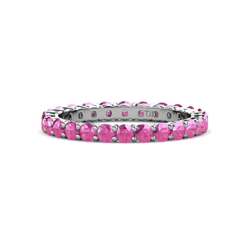 Tiffany 2.70 mm Pink Sapphire Eternity Band 