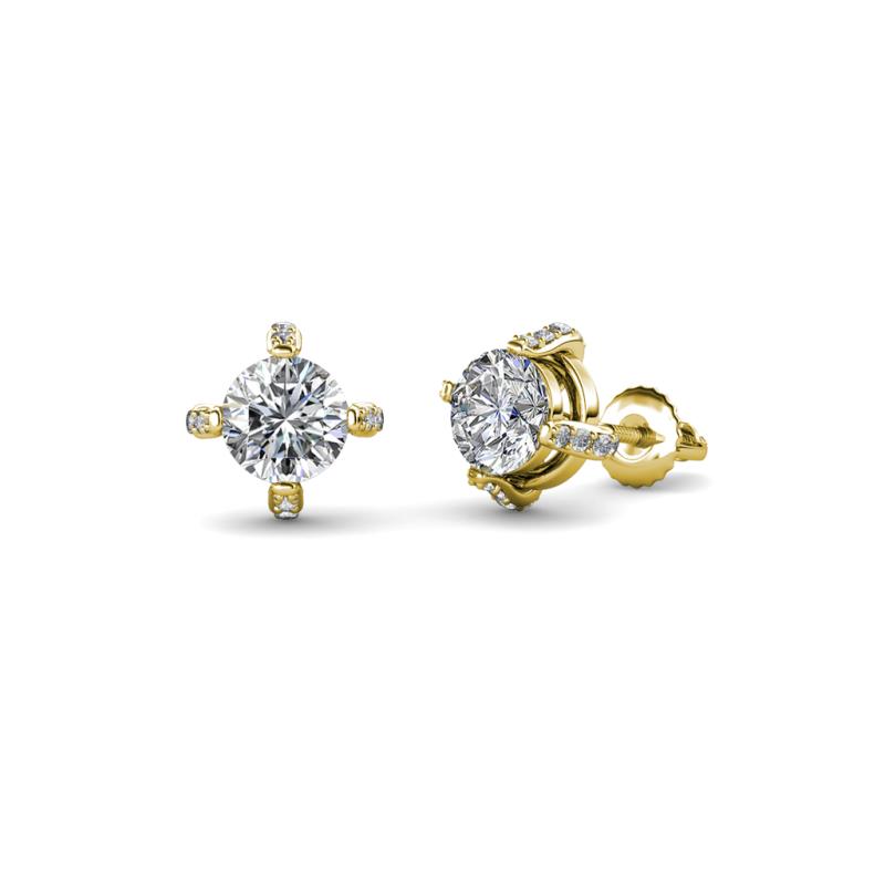 Ceyla Diamond Stud Earrings 