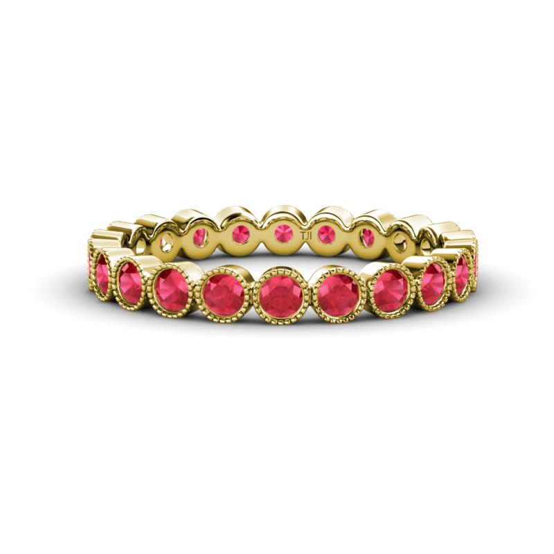 Arria 2.70 mm Ruby Eternity Band 