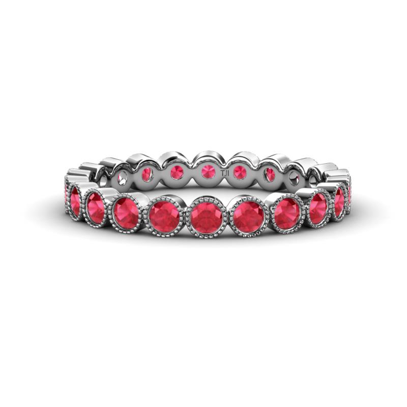 Arria 2.70 mm Ruby Eternity Band 