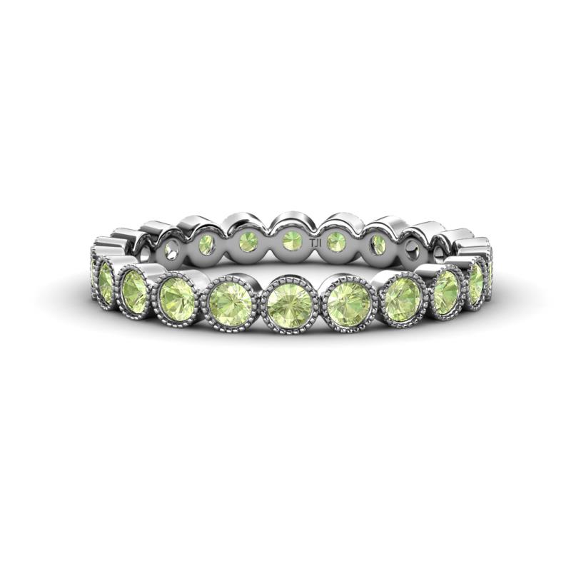 Arria 2.70 mm Peridot Eternity Band 