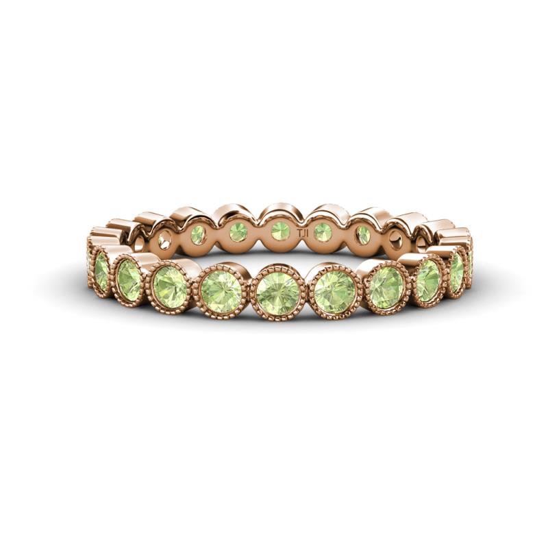 Arria 2.70 mm Peridot Eternity Band 