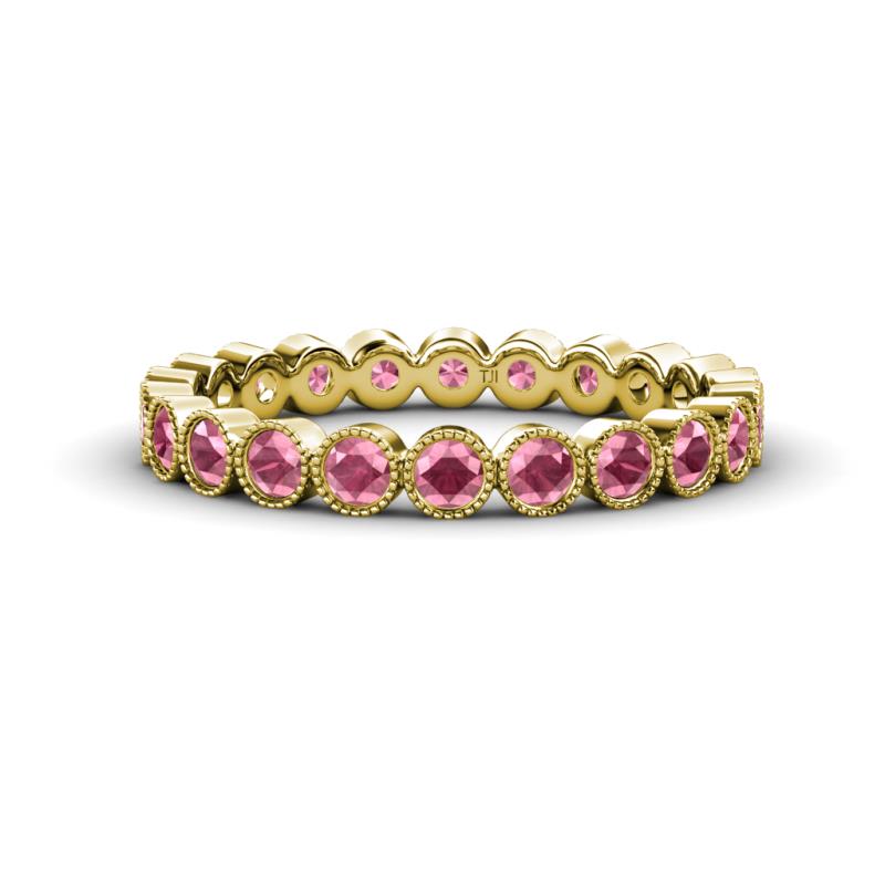 Arria 2.70 mm Rhodolite Garnet Eternity Band 