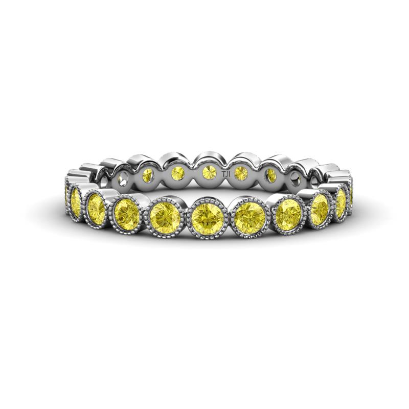 Arria 2.70 mm Yellow Sapphire Eternity Band 