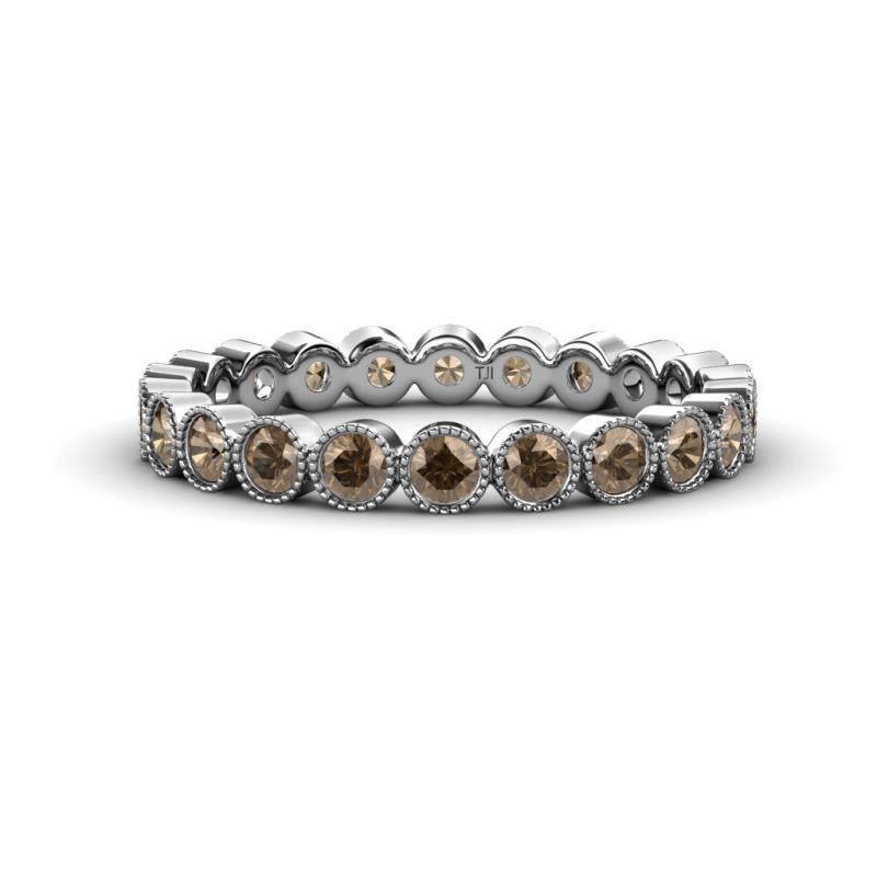 Arria 2.70 mm Smoky Quartz Eternity Band 