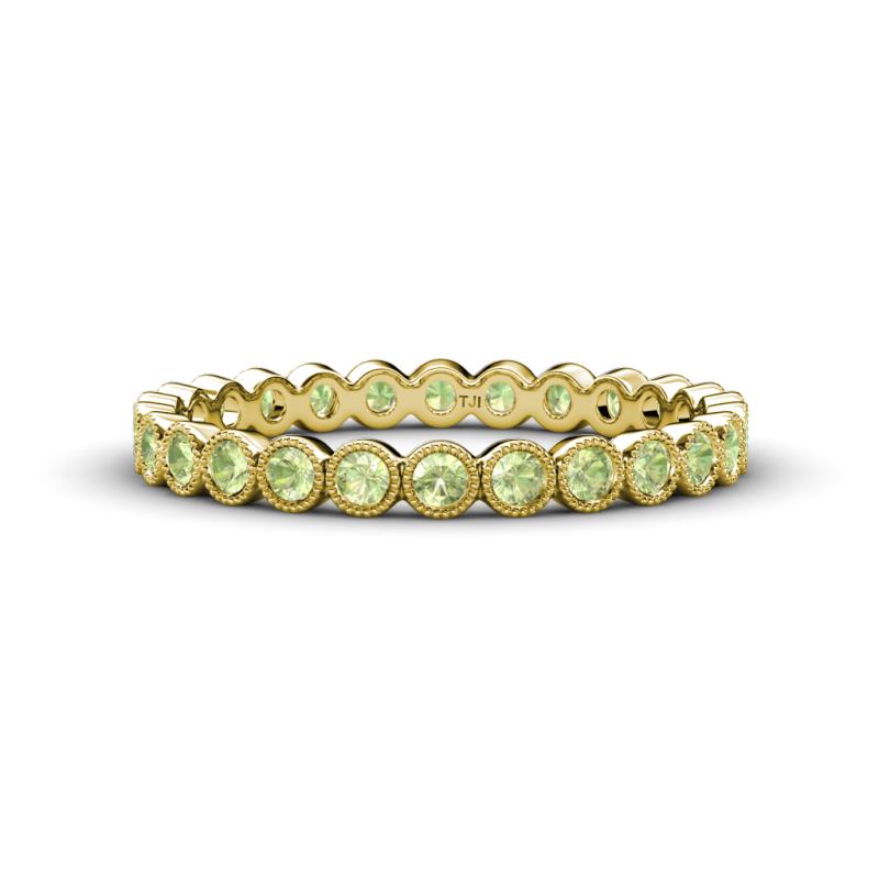 Arria 2.40 mm Peridot Eternity Band 
