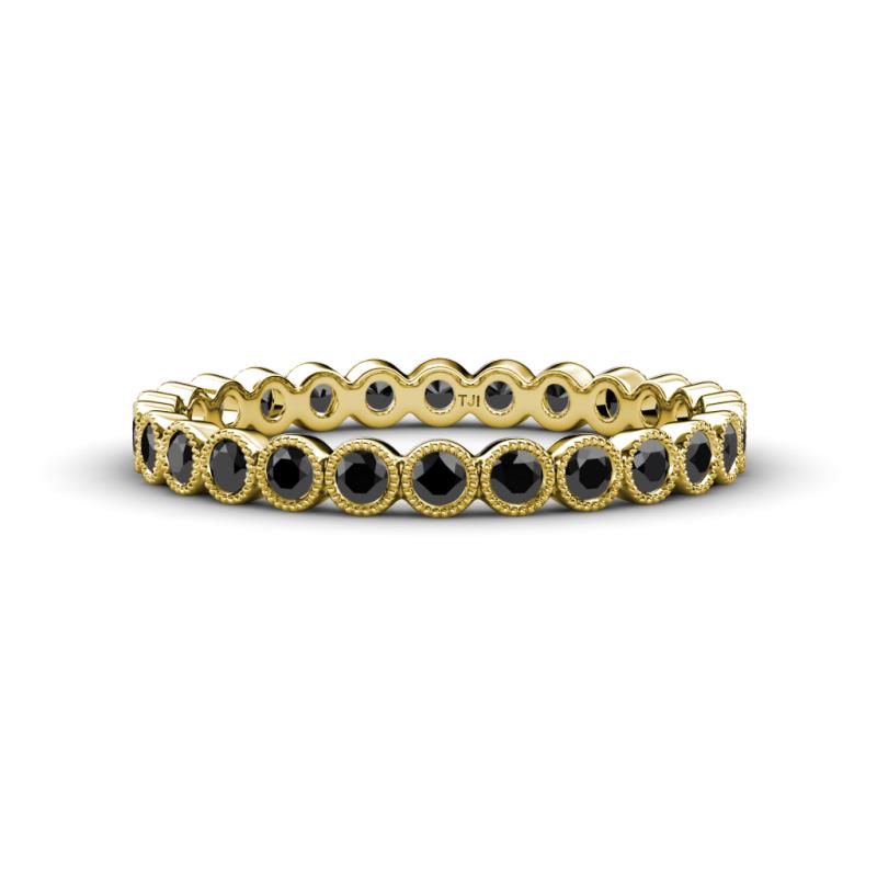 Arria 2.40 mm Black Diamond Eternity Band 