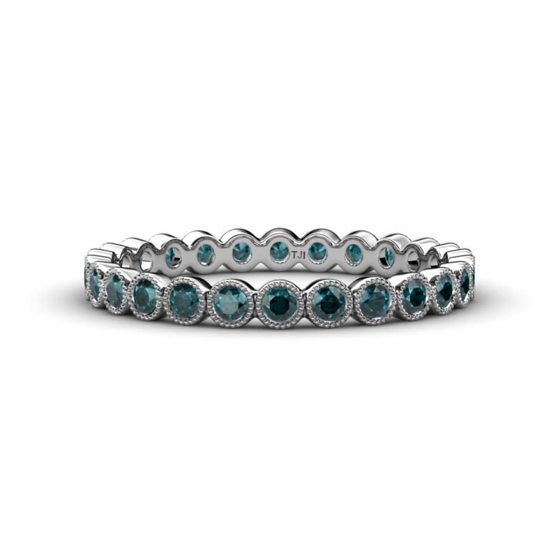 Arria 2.40 mm London Blue Topaz Eternity Band 