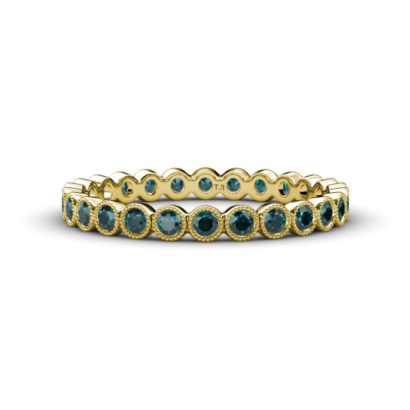 Arria 2.40 mm London Blue Topaz Eternity Band 