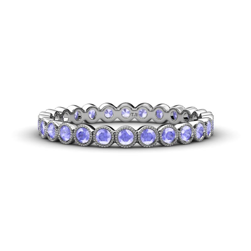 Arria 2.40 mm Tanzanite Eternity Band 
