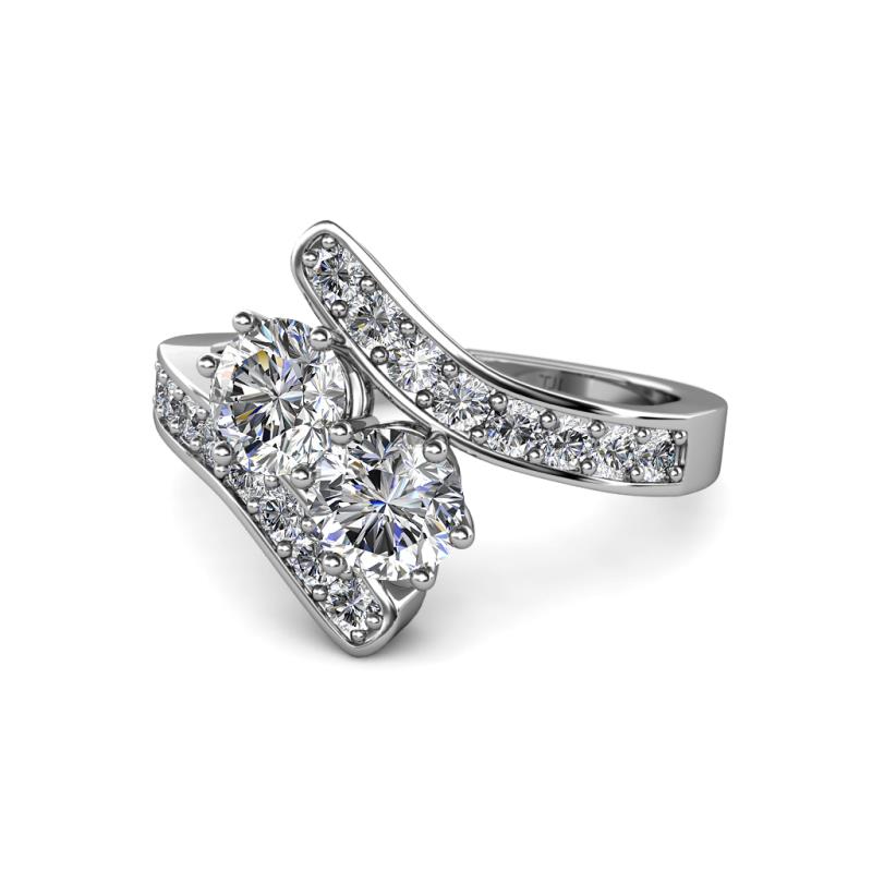 Eleni Diamond Bypass Ring 