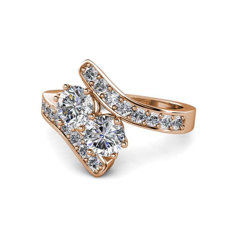Eleni Diamond Bypass Ring 