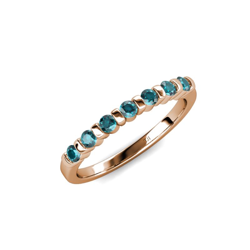 Macie London Blue Topaz Wedding Band 