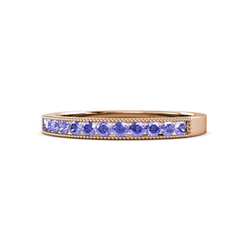 Ronia Tanzanite 12 Stone Wedding Band 