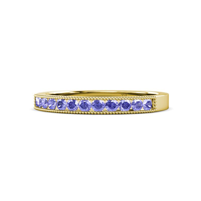 Ronia Tanzanite 12 Stone Wedding Band 