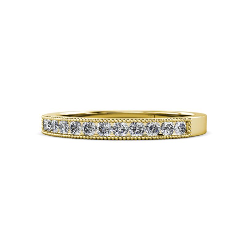 Ronia Diamond 12 Stone Wedding Band 