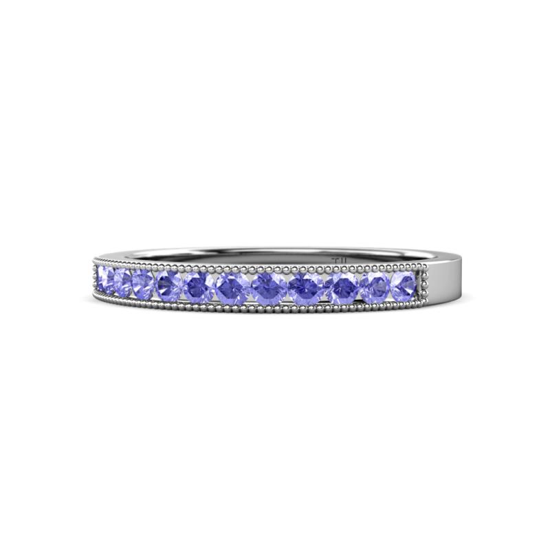 Ronia Tanzanite 12 Stone Wedding Band 
