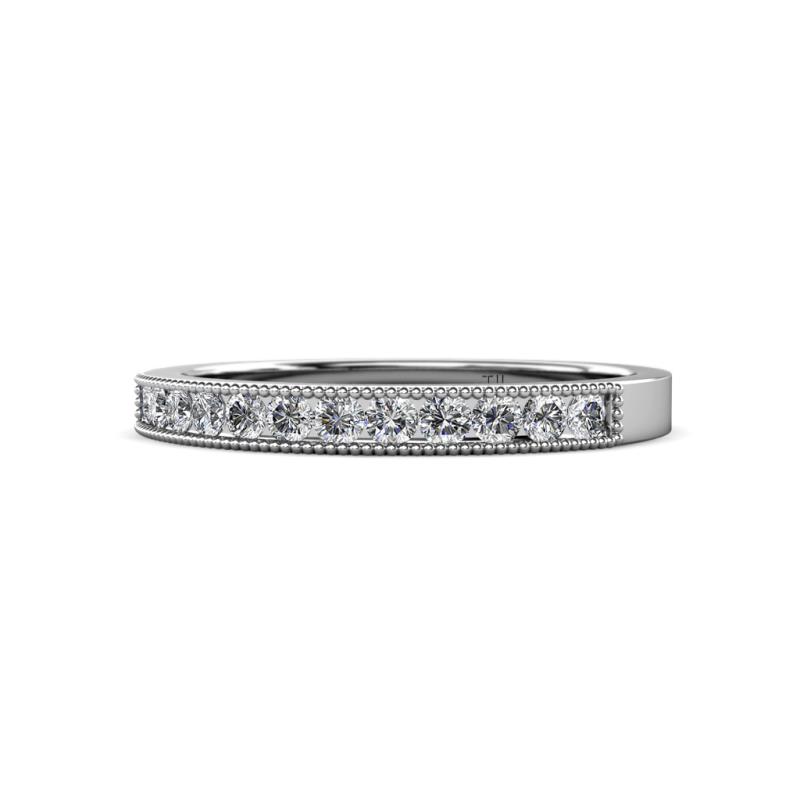 Ronia Diamond 12 Stone Wedding Band 