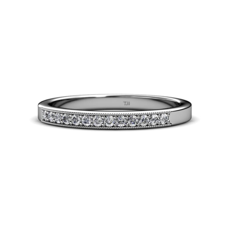Janice 1.70 mm Diamond 13 Stone Wedding Band 