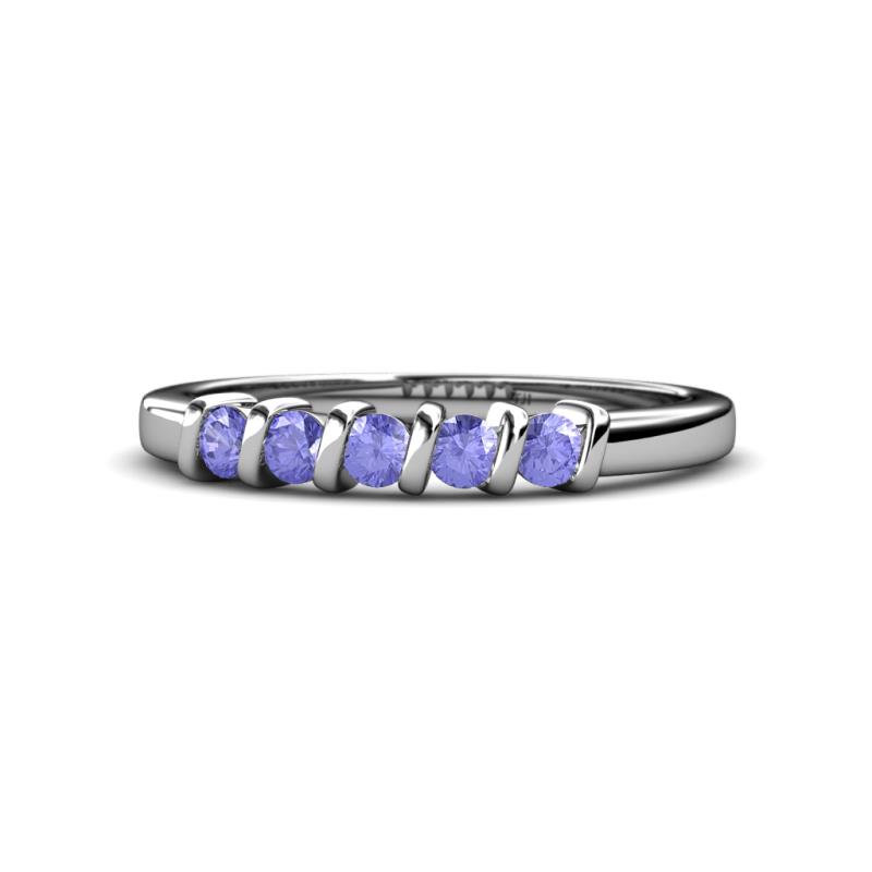Talia Tanzanite Wedding Band 