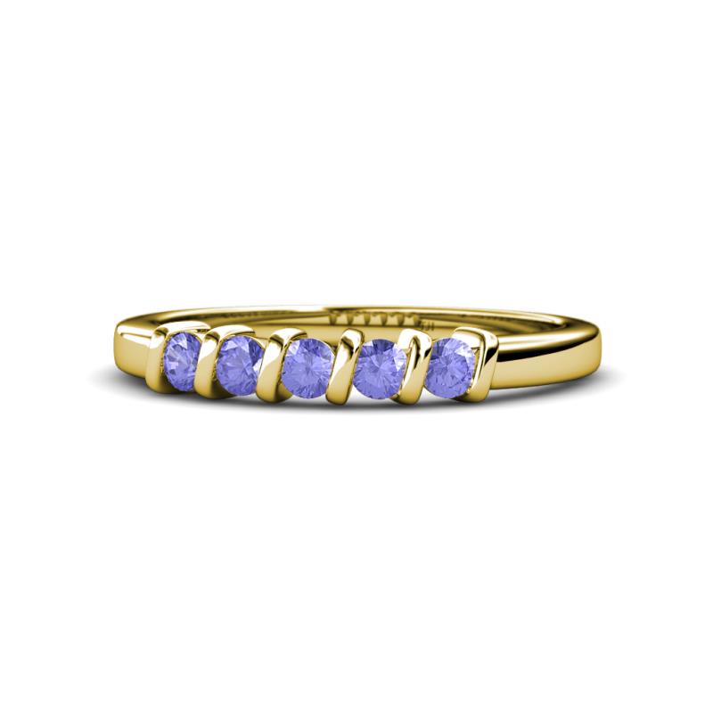 Talia Tanzanite Wedding Band 
